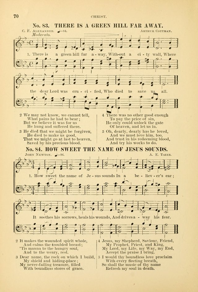 The Spirit of Praise: a collection of music with hymns for use in Sabbath-school services and church meetings page 72