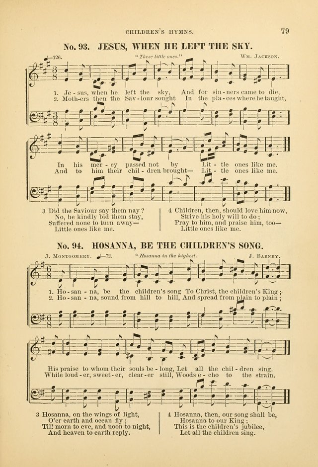 The Spirit of Praise: a collection of music with hymns for use in Sabbath-school services and church meetings page 81