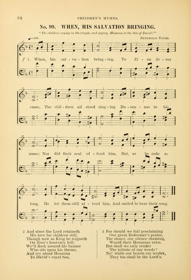 The Spirit of Praise: a collection of music with hymns for use in Sabbath-school services and church meetings page 86