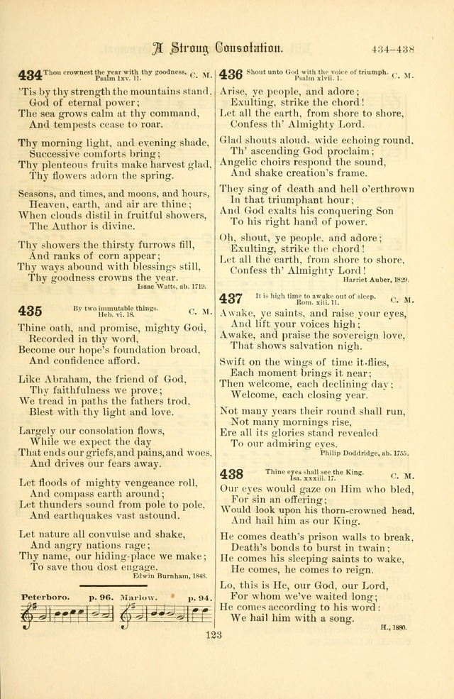 Songs of Pilgrimage: a hymnal for the churches of Christ (2nd ed.) page 123