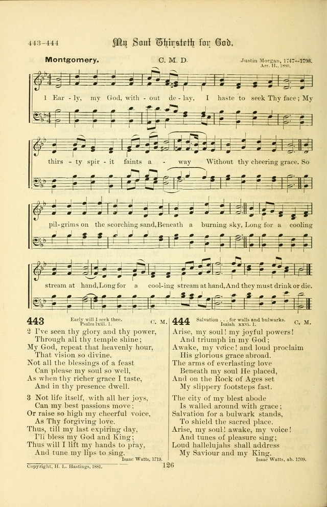 Songs of Pilgrimage: a hymnal for the churches of Christ (2nd ed.) page 126