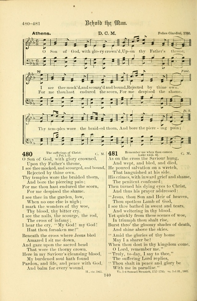 Songs of Pilgrimage: a hymnal for the churches of Christ (2nd ed.) page 140