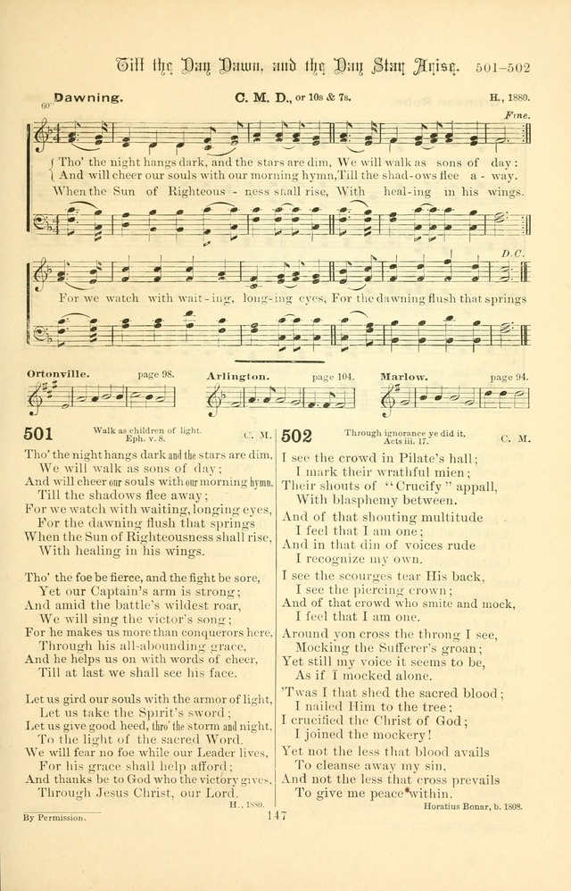 Songs of Pilgrimage: a hymnal for the churches of Christ (2nd ed.) page 147