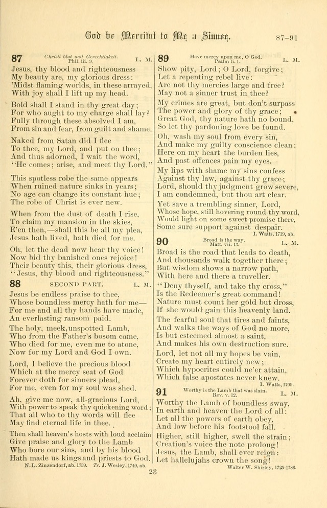 Songs of Pilgrimage: a hymnal for the churches of Christ (2nd ed.) page 23