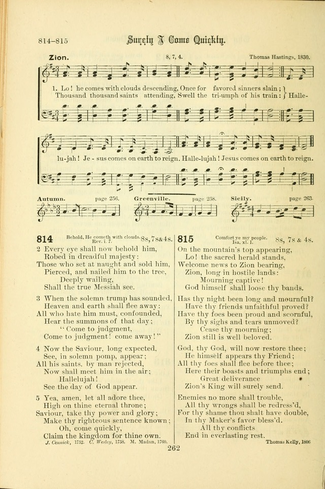 Songs of Pilgrimage: a hymnal for the churches of Christ (2nd ed.) page 262
