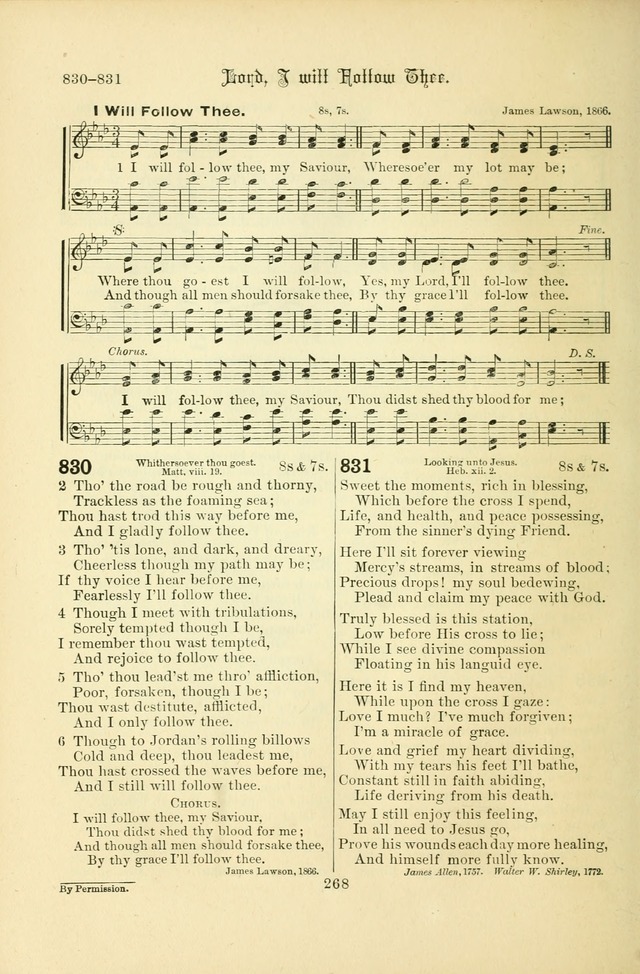 Songs of Pilgrimage: a hymnal for the churches of Christ (2nd ed.) page 268