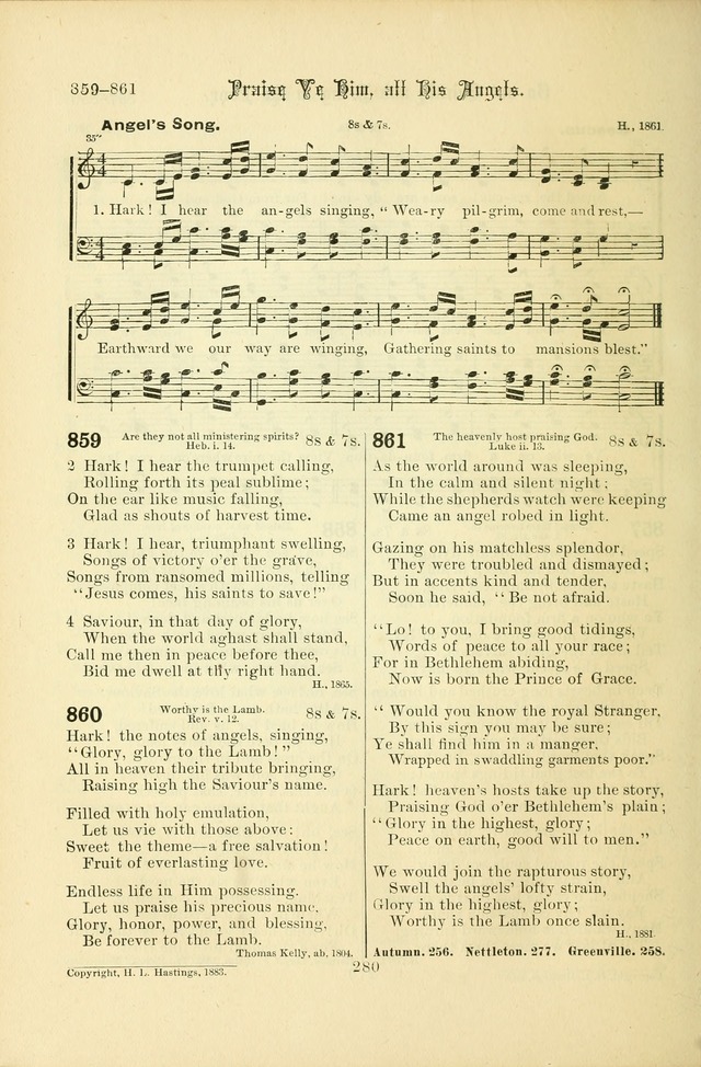 Songs of Pilgrimage: a hymnal for the churches of Christ (2nd ed.) page 280