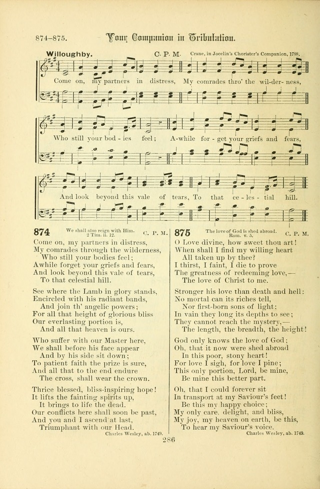 Songs of Pilgrimage: a hymnal for the churches of Christ (2nd ed.) page 286