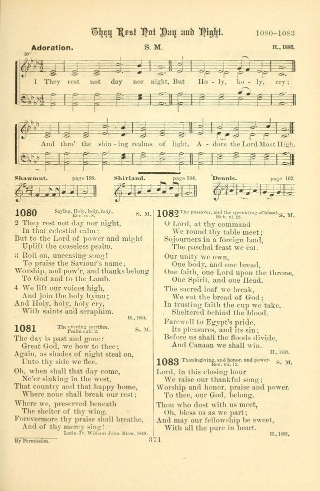 Songs of Pilgrimage: a hymnal for the churches of Christ (2nd ed.) page 371