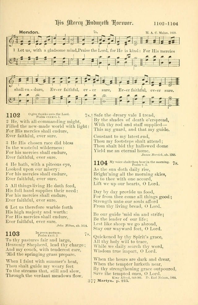 Songs of Pilgrimage: a hymnal for the churches of Christ (2nd ed.) page 377