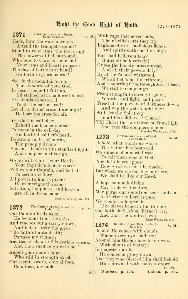 Songs of Pilgrimage: a hymnal for the churches of Christ (2nd ed.) page 437