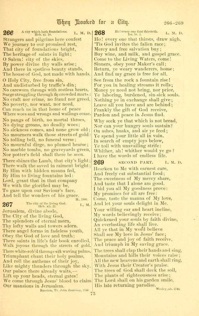 Songs of Pilgrimage: a hymnal for the churches of Christ (2nd ed.) page 75