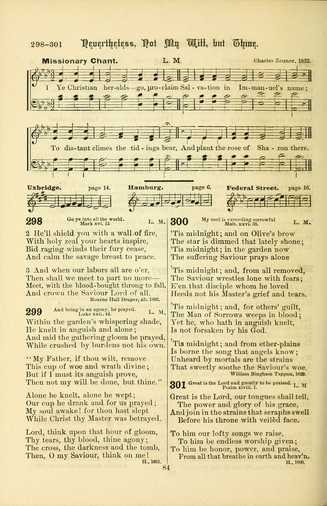 Songs of Pilgrimage: a hymnal for the churches of Christ (2nd ed.) page 84