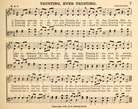 Songs of Promise: for Sunday schools, prayer, praise, and conference meetings page 7