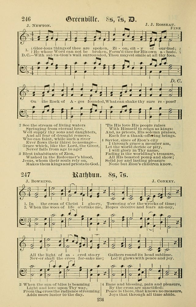 Songs of the Peacemaker: a collection of sacred songs and hymns for use in all services of the church, Sunday-school, home circle, and all kinds of evangelistic work page 234