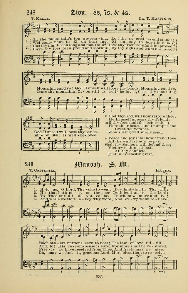 Songs of the Peacemaker: a collection of sacred songs and hymns for use in all services of the church, Sunday-school, home circle, and all kinds of evangelistic work page 235