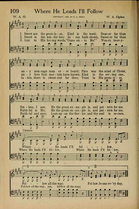 Songs of Praise page 110