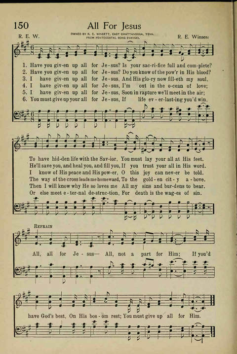 Songs of Praise page 150