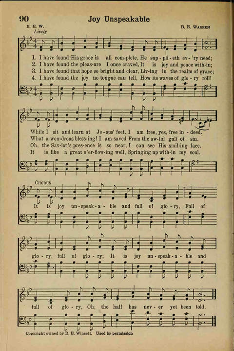 Songs of Praise page 90