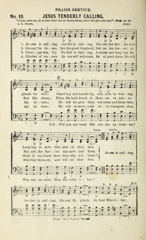 Songs of Praise and Consecration page 10