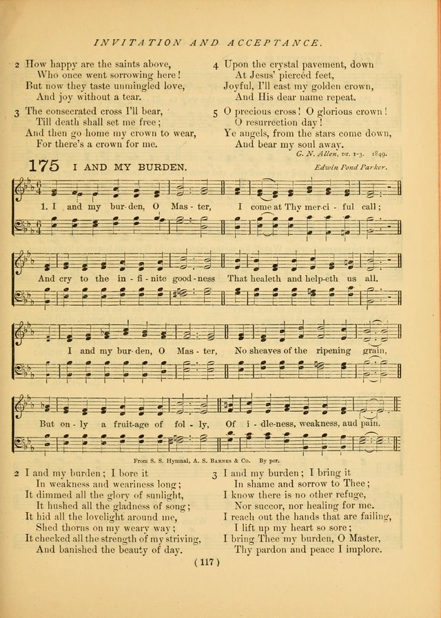 Songs of Praise and Prayer : for the Sunday School and Social Meeting page 112