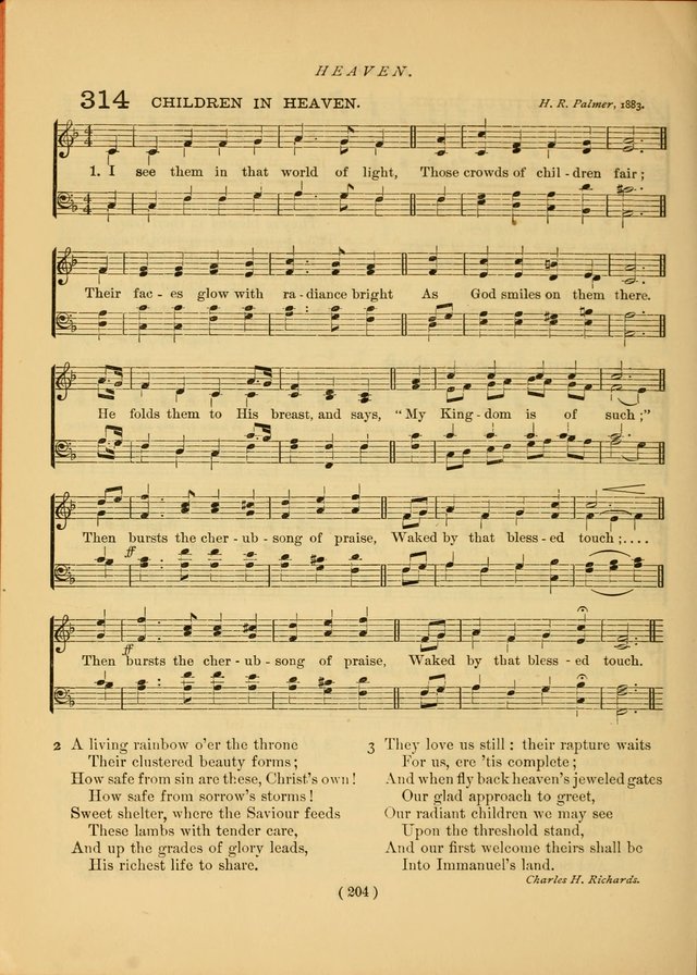 Songs of Praise and Prayer : for the Sunday School and Social Meeting page 199