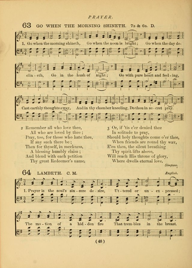 Songs of Praise and Prayer : for the Sunday School and Social Meeting page 43