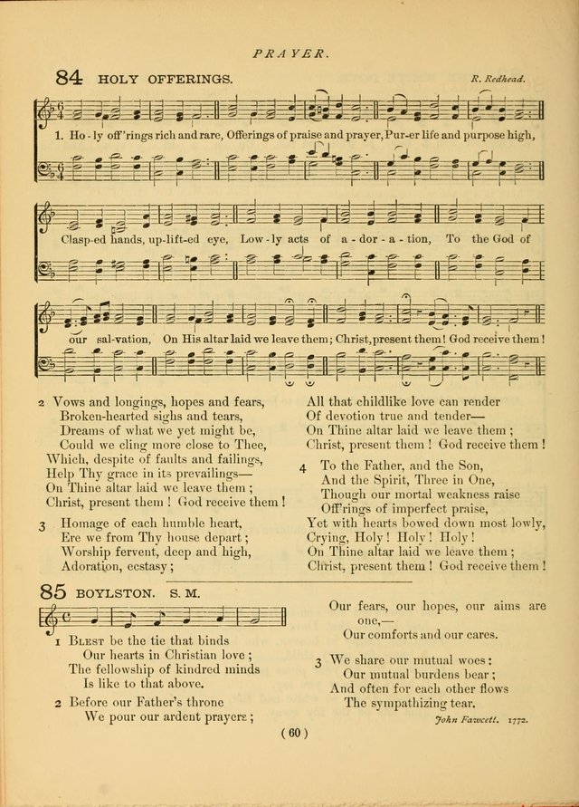 Songs of Praise and Prayer : for the Sunday School and Social Meeting page 55