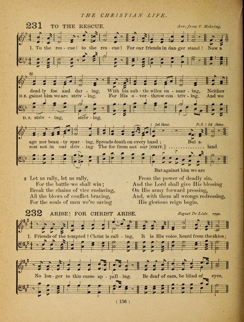 Songs of Praise and Prayer: for the Sunday-school and social meeting page 156