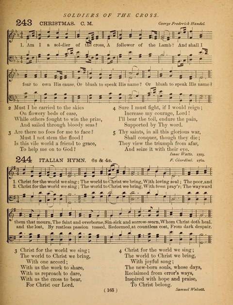 Songs of Praise and Prayer: for the Sunday-school and social meeting page 167