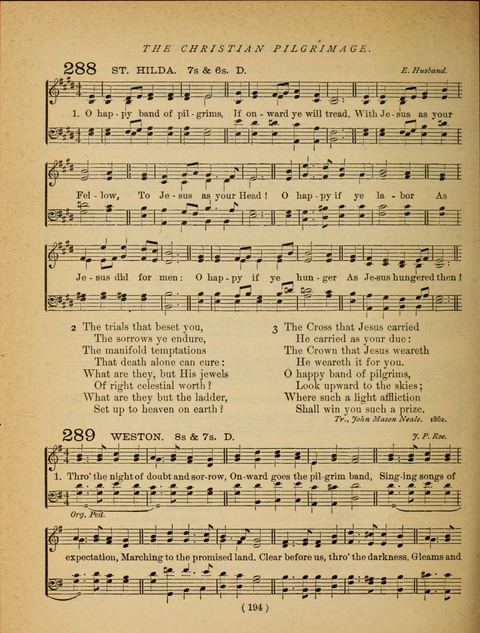 Songs of Praise and Prayer: for the Sunday-school and social meeting page 196