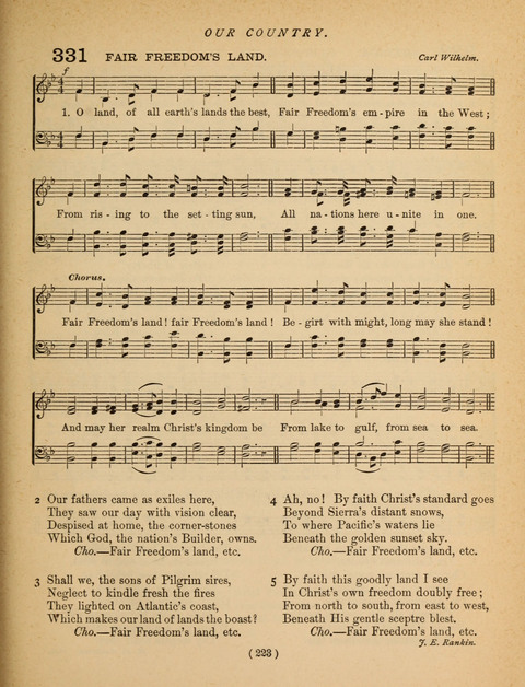 Songs of Praise and Prayer: for the Sunday-school and social meeting page 225