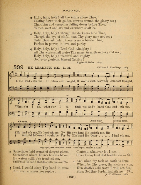 Songs of Praise and Prayer: for the Sunday-school and social meeting page 231