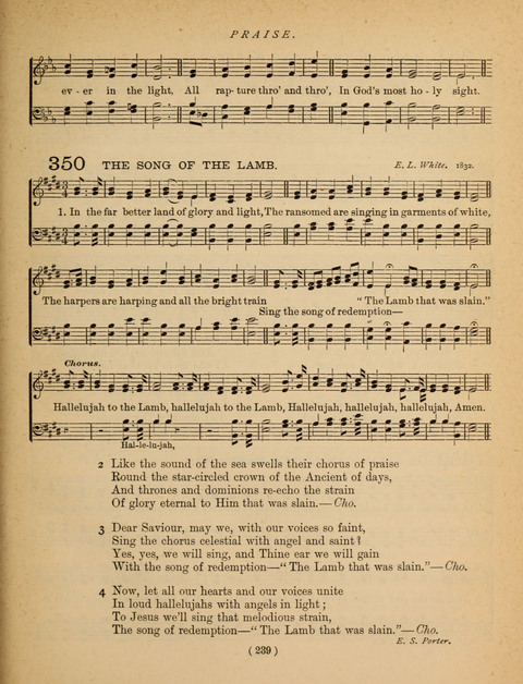 Songs of Praise and Prayer: for the Sunday-school and social meeting page 241