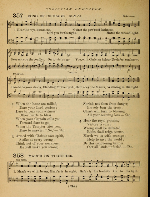 Songs of Praise and Prayer: for the Sunday-school and social meeting page 246