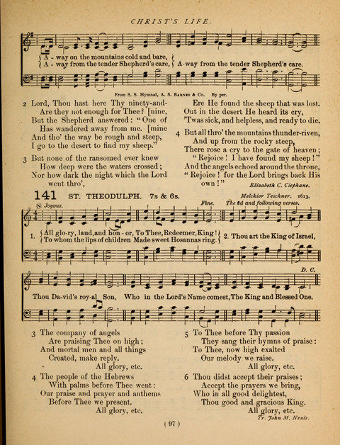 Songs of Praise and Prayer: for the Sunday-school and social meeting page 97