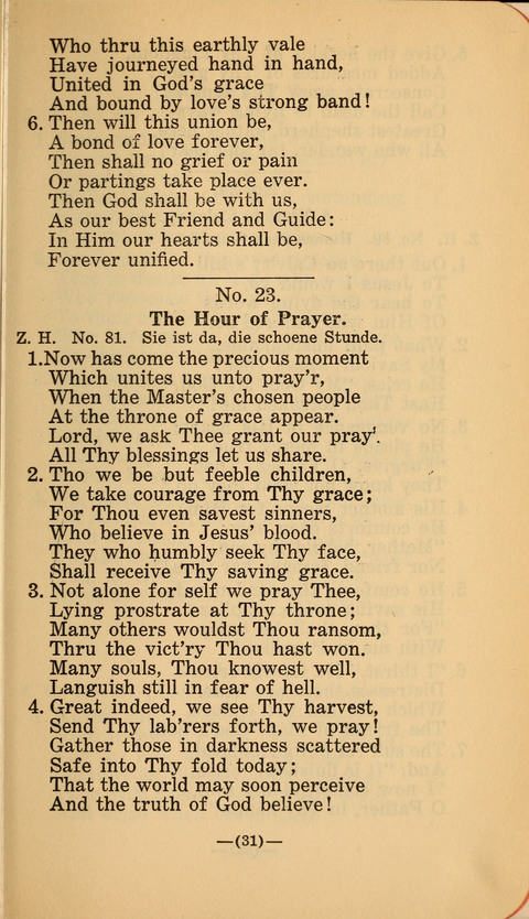 Songs of Prayer and Praise: a Collection of Sacred Songs Translated from the German page 25