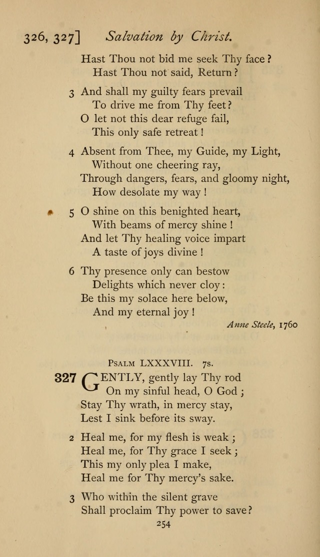 The Sacrifice of Praise. psalms, hymns, and spiritual songs designed for public worship and private devotion, with notes on the origin of hymns. page 254