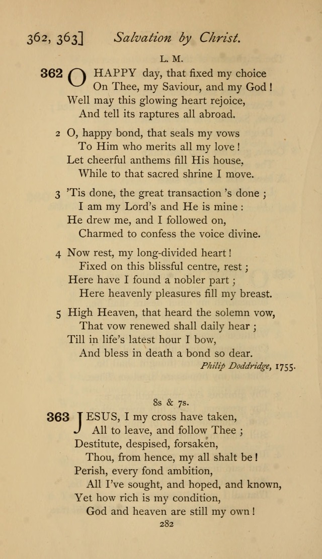 The Sacrifice of Praise. psalms, hymns, and spiritual songs designed for public worship and private devotion, with notes on the origin of hymns. page 282