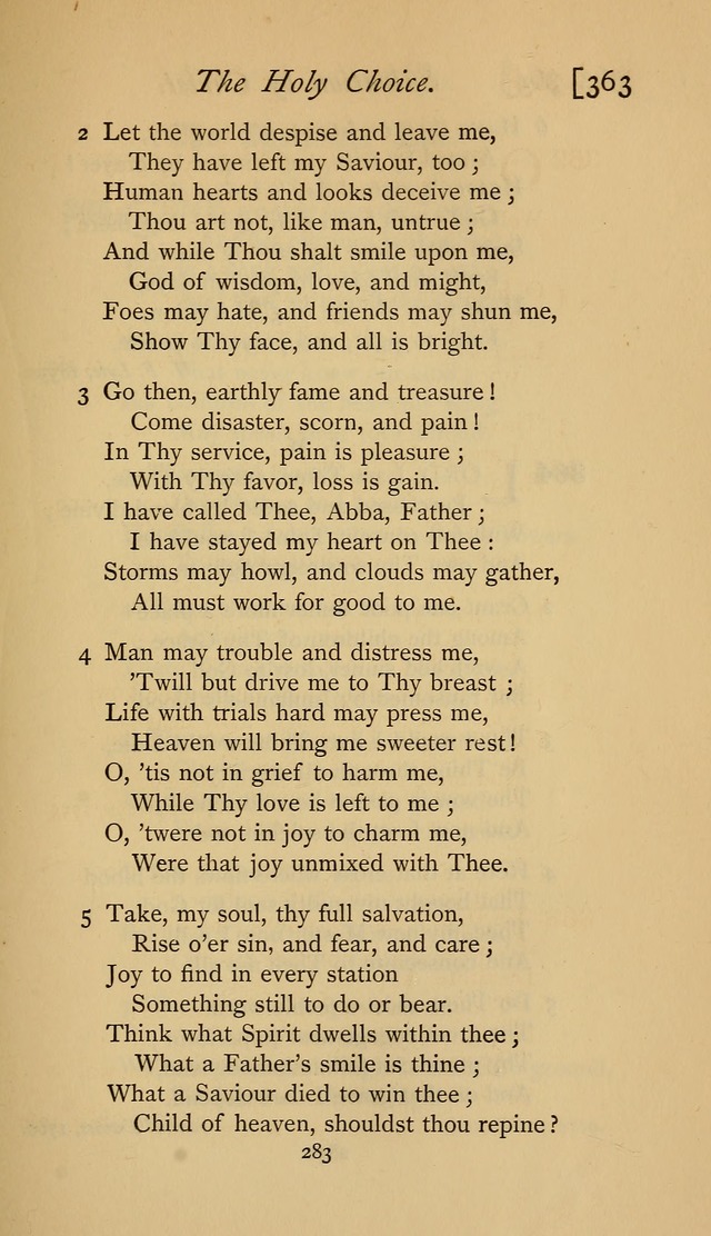 The Sacrifice of Praise. psalms, hymns, and spiritual songs designed for public worship and private devotion, with notes on the origin of hymns. page 283