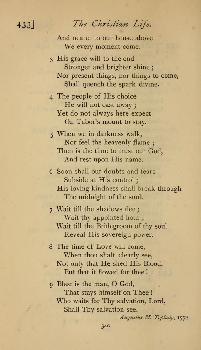 The Sacrifice of Praise. psalms, hymns, and spiritual songs designed for public worship and private devotion, with notes on the origin of hymns. page 340