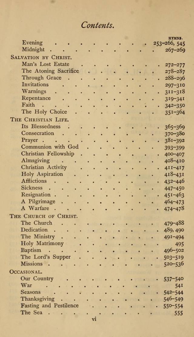 The Sacrifice of Praise. psalms, hymns, and spiritual songs designed for public worship and private devotion, with notes on the origin of hymns. page xii