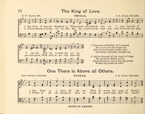 Songs of Praise: for Sunday-Schools page 72