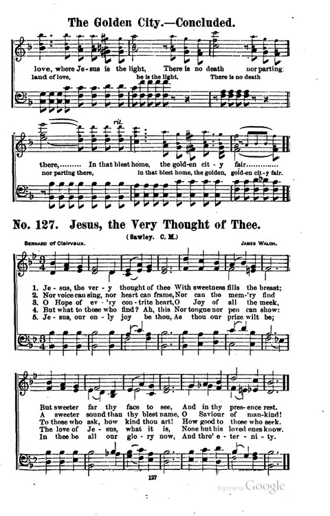 Songs of Praise and Service page 123