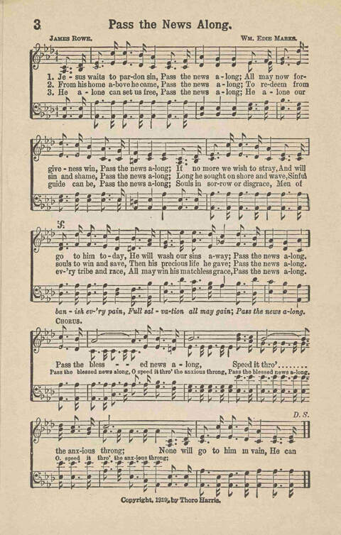 Songs of Praise: Charles A. Shreve campain special page 3