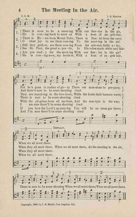 Songs of Praise: Charles A. Shreve campain special page 4