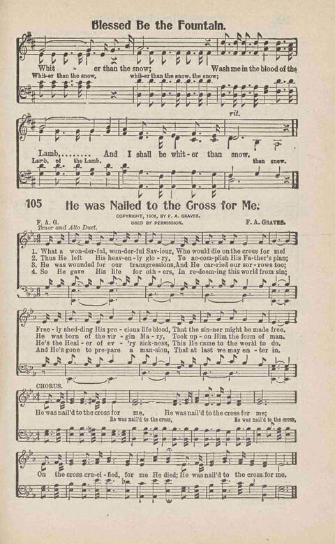 Songs of Praise: Charles A. Shreve campain special page 97