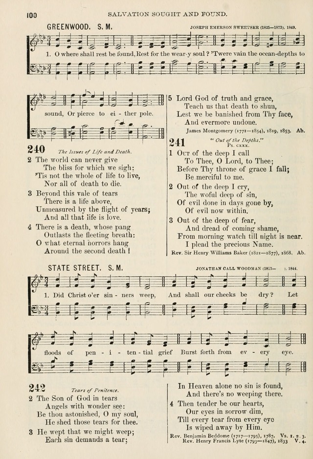 Songs of Praise with Tunes page 100