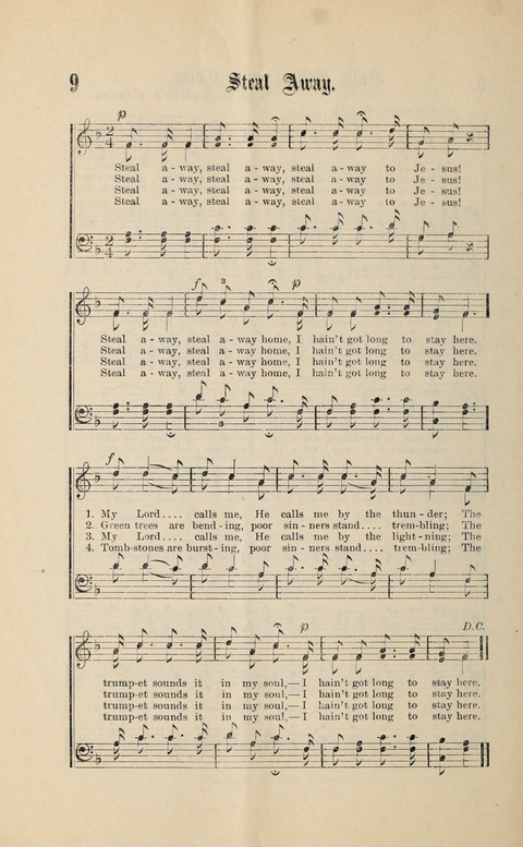 Songs of the Pilgrim Way page 9