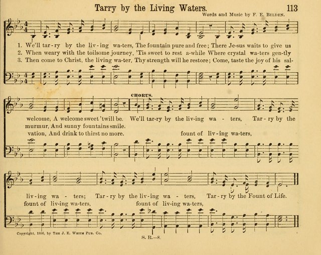 Songs of Rejoicing: a collection of new songs for the Sunday-school page 113